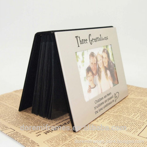 4x6 5x7 aluminum cover photo frame album for birthday gift